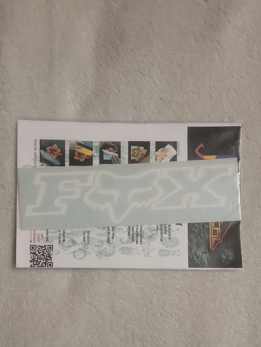 Fox Racing vinyl sticker - Picture 2 of 2